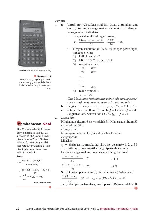 E-book matematika kls XI IPA