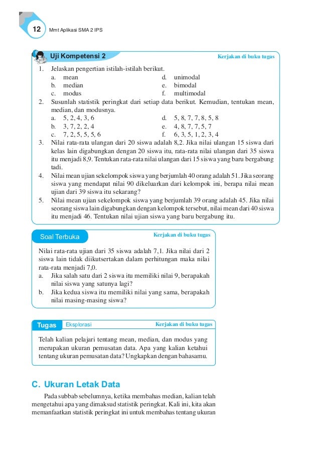 Soal Matematika Xi Ips Ulangan Umum Matematika Kelas XI Soal Matematika Xi Ips Ulangan Umum Matematika Kelas XI