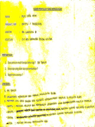 Buku mimpi kader penyuluh