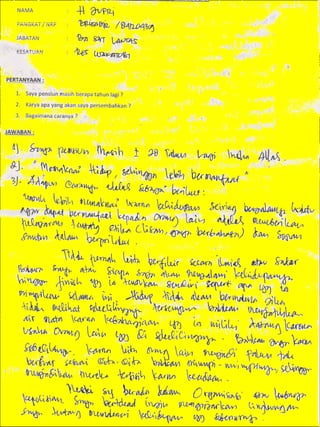 Buku mimpi kader penyuluh