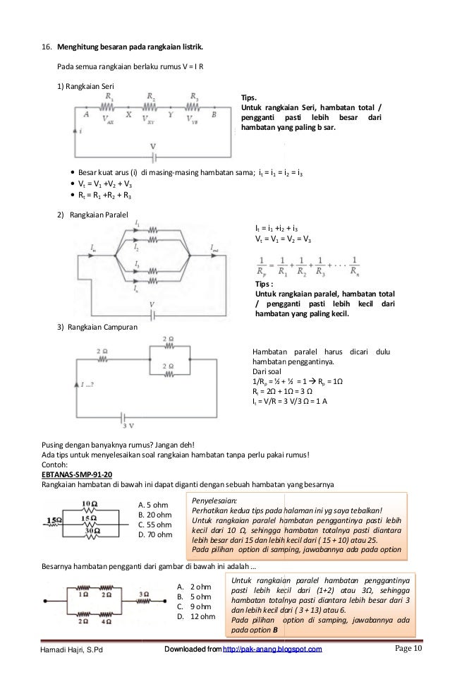 Buku modul panduan un ipa fisika smp