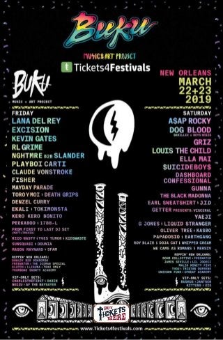 BUKU Music and Art Project Announces Their Massive Lineup For 2019