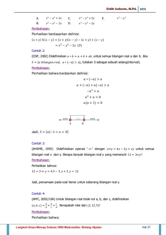 Soal Olimpiade Trigonometri Dan Pembahasan Guru Paud