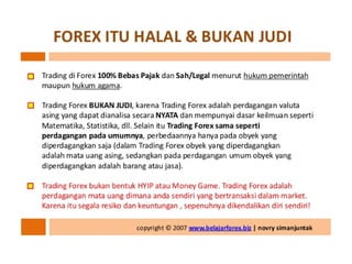 Buku panduan belajar forex