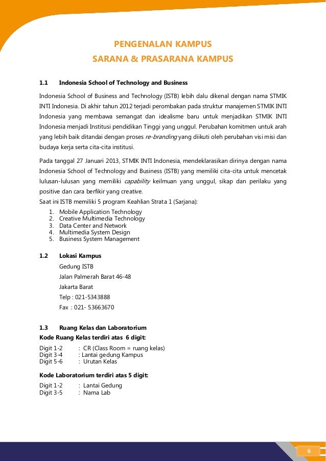 Buku Panduan Mahasiswa