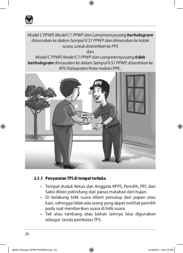 Buku panduan kpps pilpres