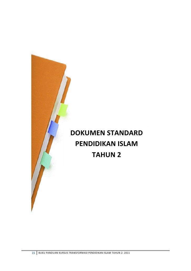 Buku panduan kursus pendidikan islam thn 2