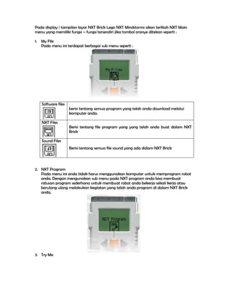 Buku panduan lego mindstorms nxt