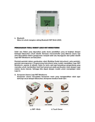 Buku panduan lego mindstorms nxt