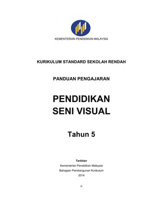 Buku panduan pengajaran psv tahun 5