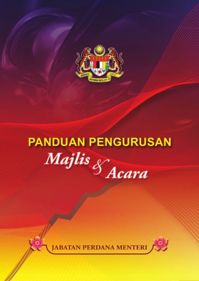 Buku panduan pengurusan majlis dan acara