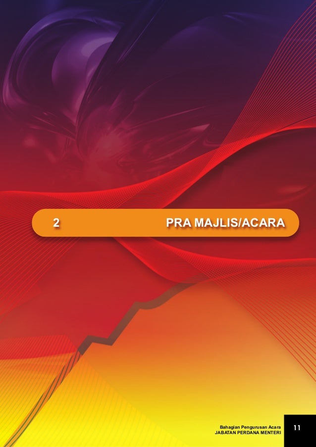 Buku panduan pengurusan majlis dan acara