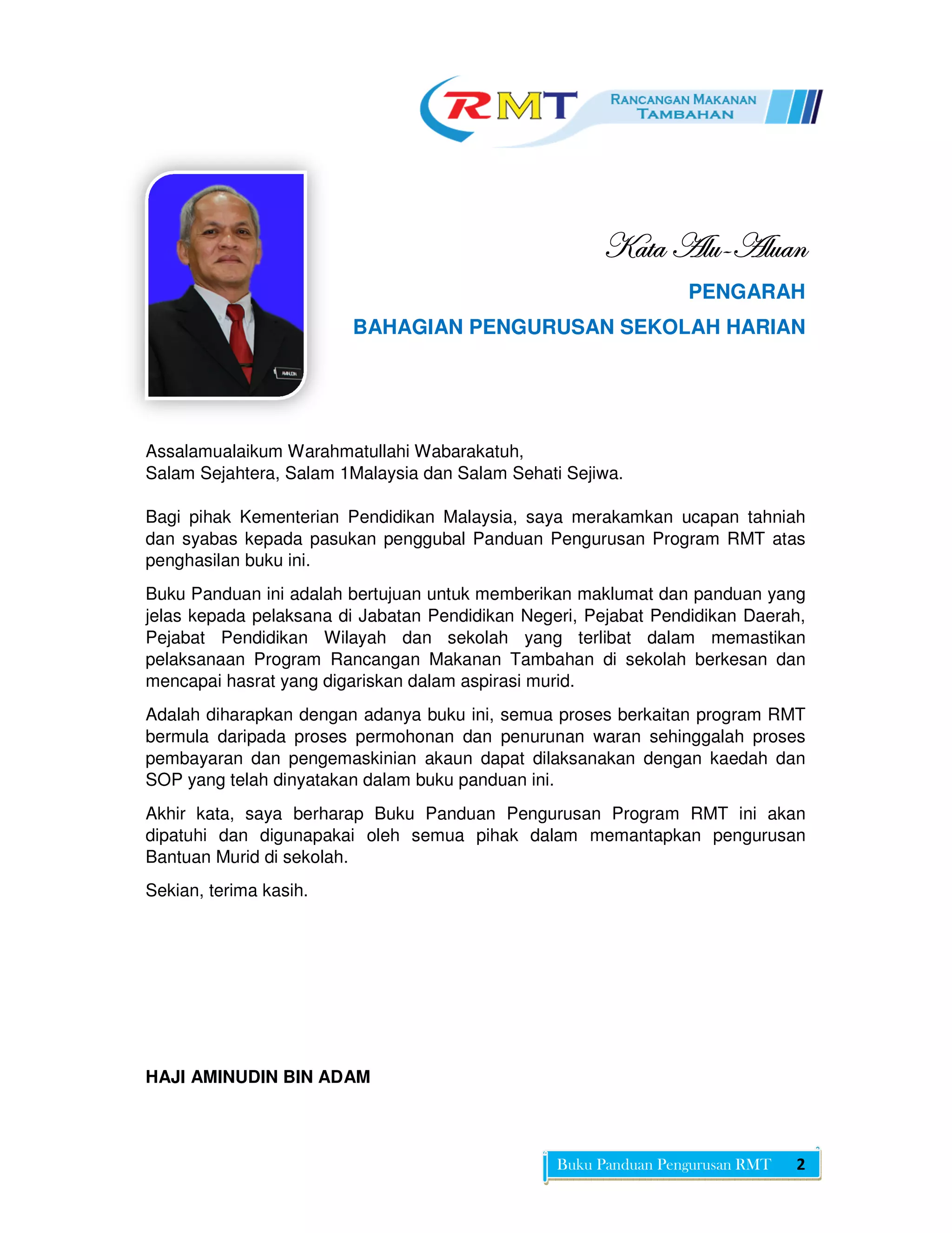 Buku panduan pengurusan rmt | PDF