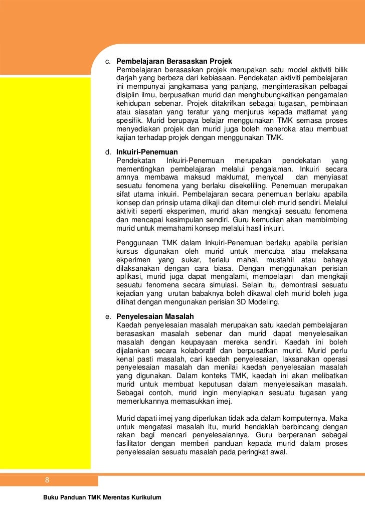 Buku panduan tmk