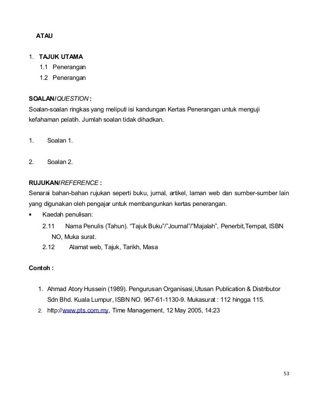 Contoh Jurnal Ringkas - Contoh Agus