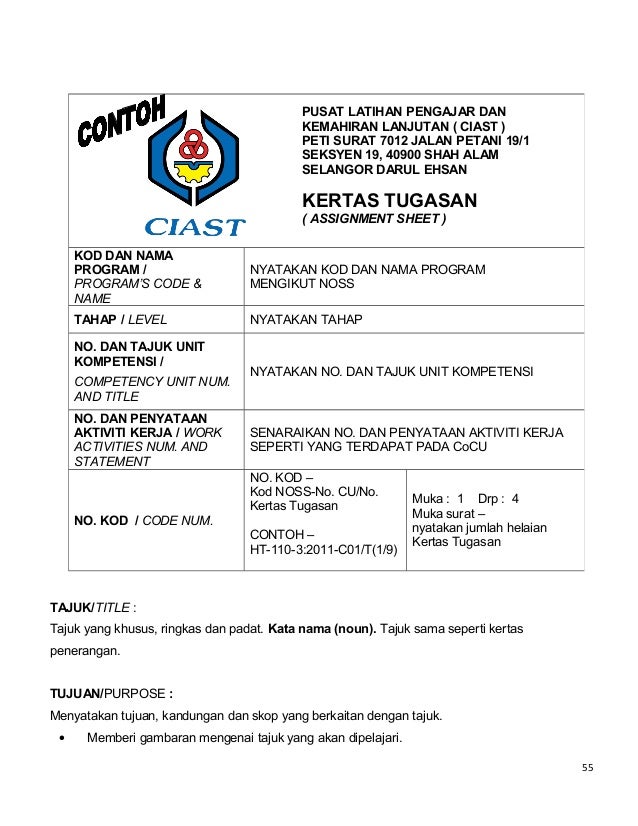 Panduan WIM & Penilaian Beterusan