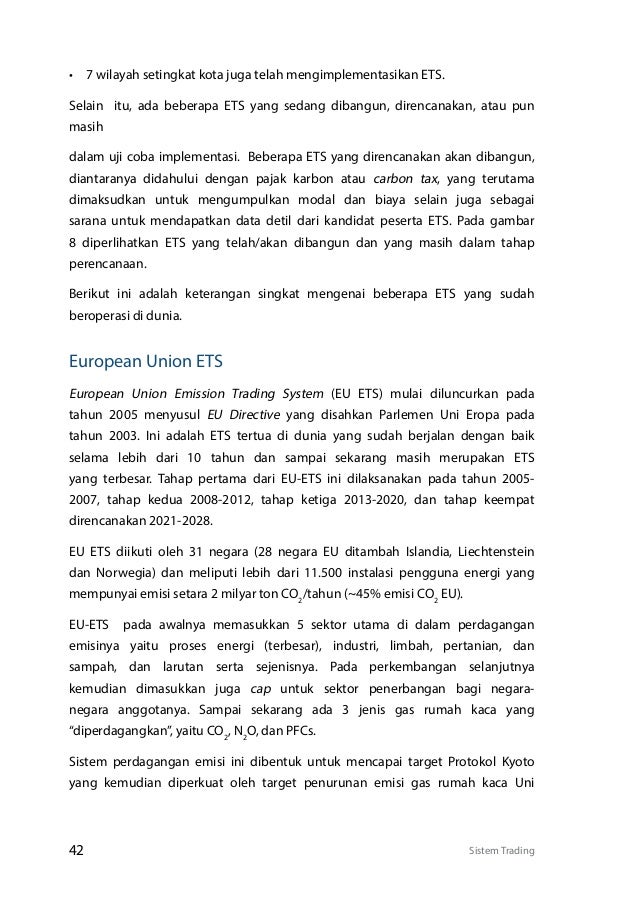 perdagangan opsi pagar sistem perdagangan emisi protokol kyoto