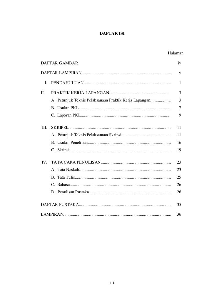 Buku Pedomanpkl Skripsi