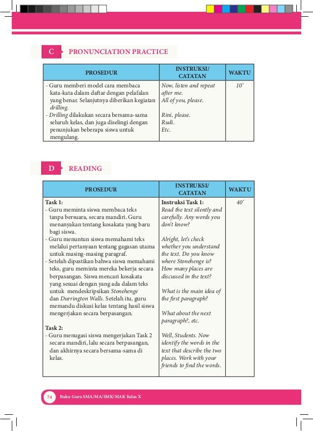 Buku Pegangan Guru Bahasa Inggris Sma Kelas 10 Kurikulum 2013 Edisi R