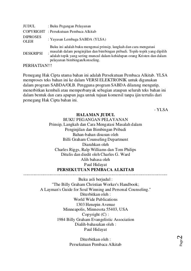 Alkitab Elektronik - Download