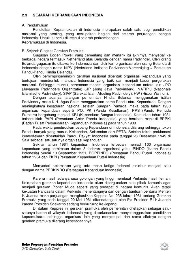Kliping sejarah pramuka dunia