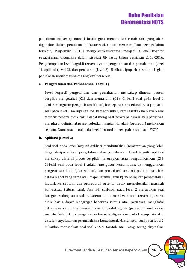 Buku Pegangan Penilaian Hots