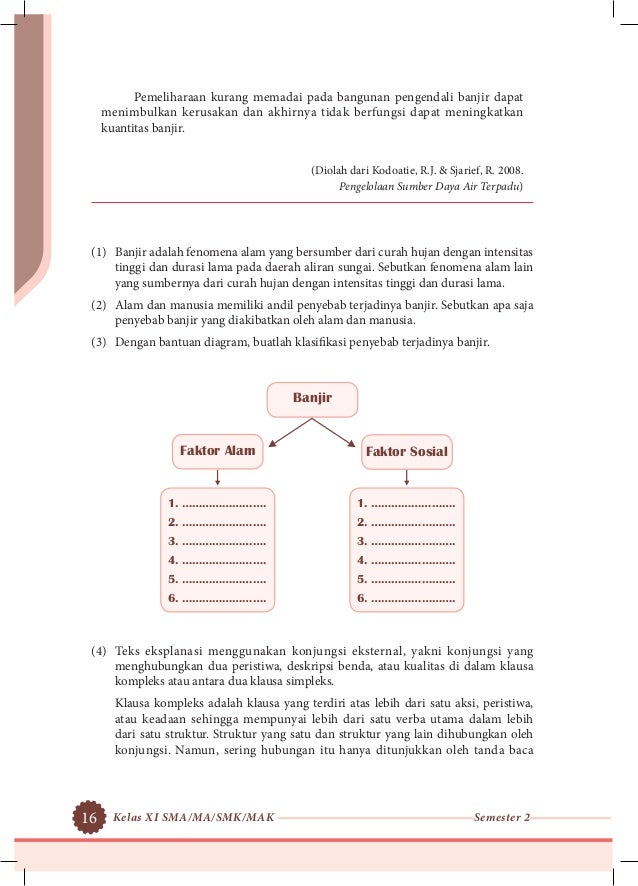 Buku pegangan siswa bahasa indonesia sma kelas 11 