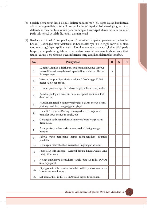 Bahasa Indonesia Halaman 11 Kelas 9 : Kunci Jawaban Ips Kelas 9 Halaman