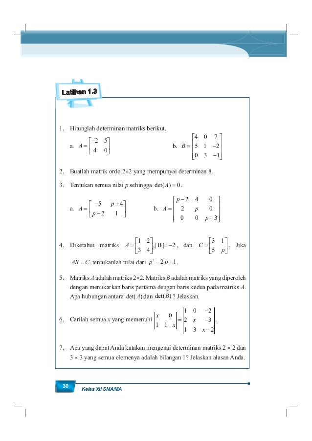 Buku pegangan siswa matematika sma ma smk kelas 12