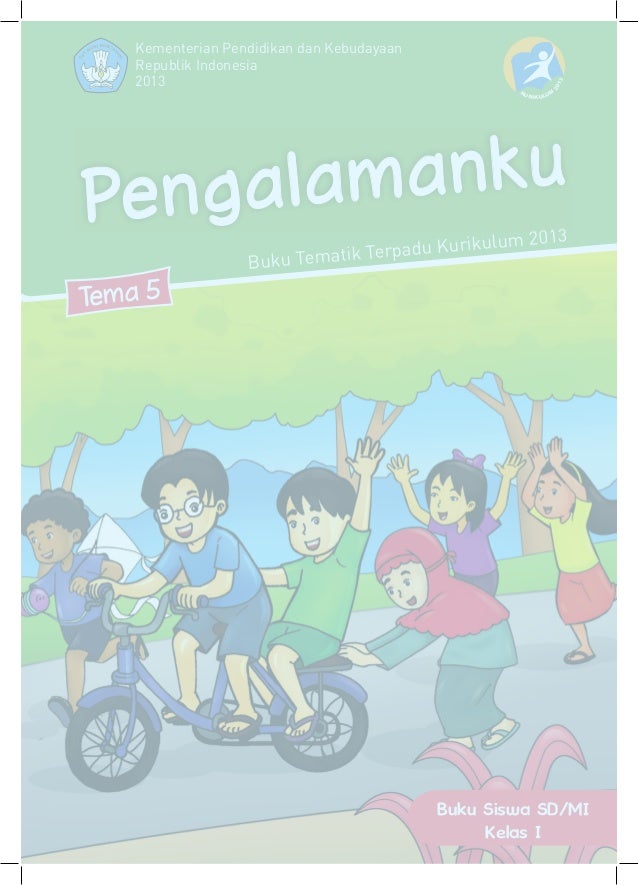 Buku Pegangan Siswa Sd Mi Kelas 1 Tema 5 Pengamanku