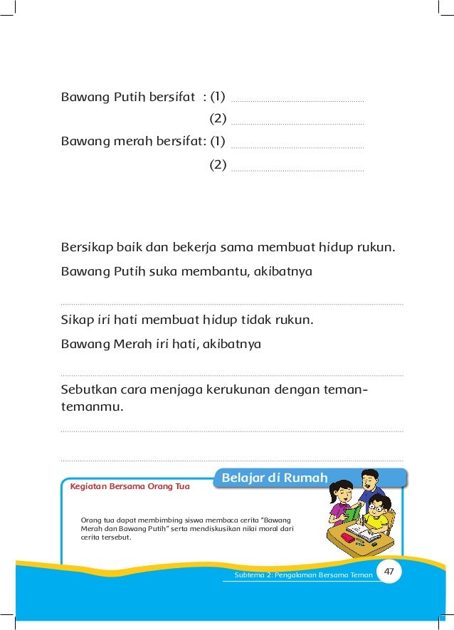 Buku Pegangan Siswa SD/MI Kelas 1 Tema 5 Pengamanku