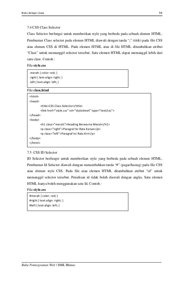 Ebook Belajar Html Css Dan Javascript Pdf Gratis Download File Pdf