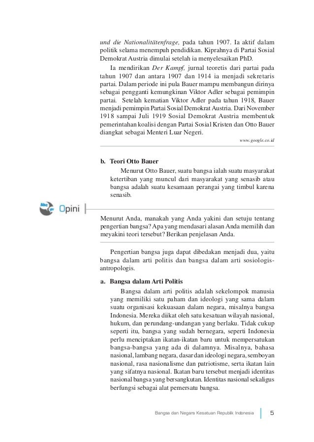 Pengertian Bangsa Secara Kultural Dan Politik Python