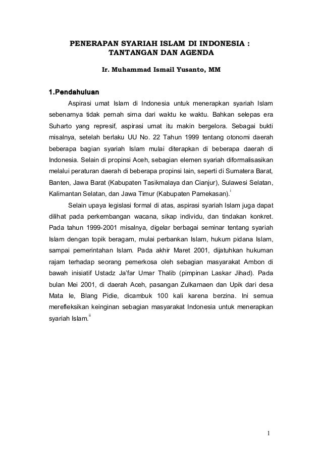 Bagaimana Caranya Untuk Membumikan Islam Di Indonesia