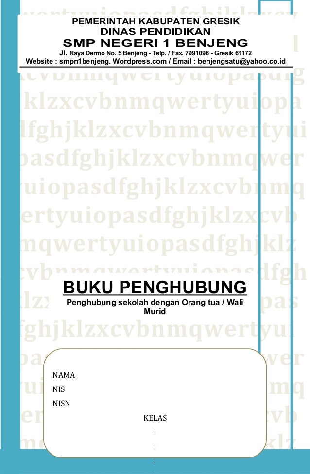 Buku Penghubung Bk Buku Penghubung Bk