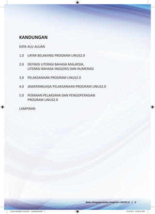 Program Linus Buku pengoperasian linus | PDF