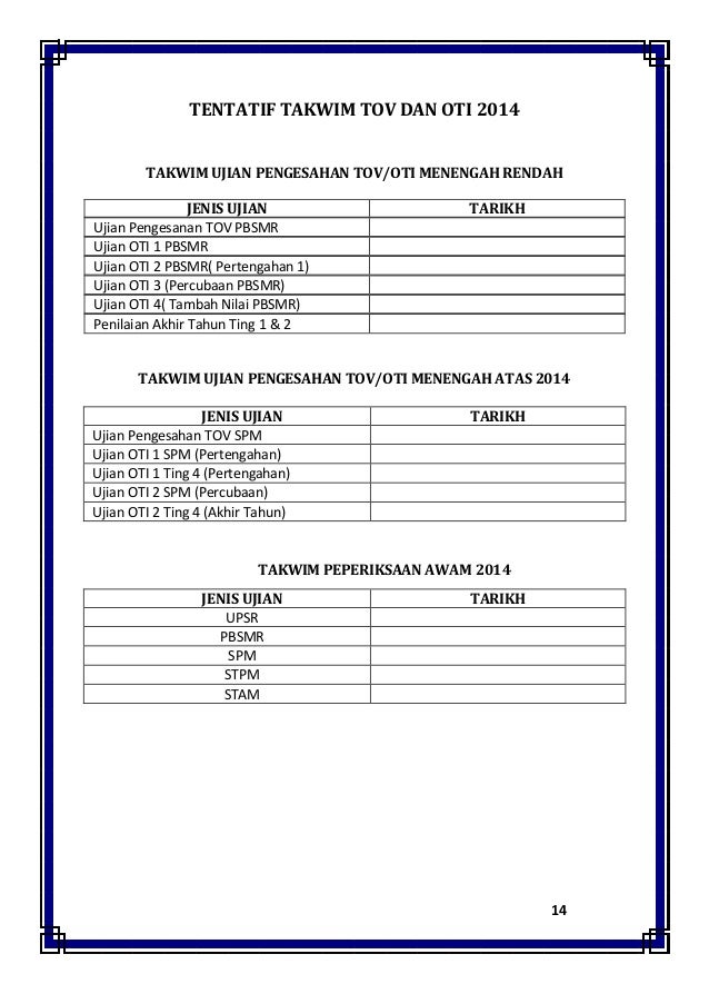 Buku pengurusan 2014