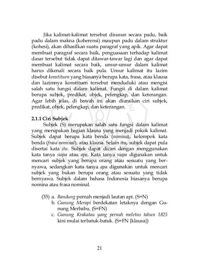 Buku Penyuluhan Kalimat