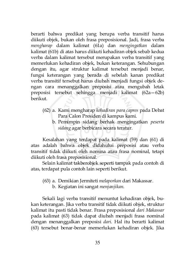 Buku Penyuluhan Kalimat