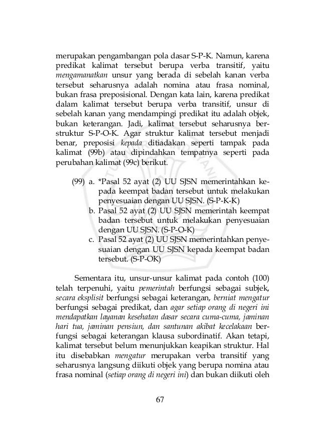 Buku Penyuluhan Kalimat