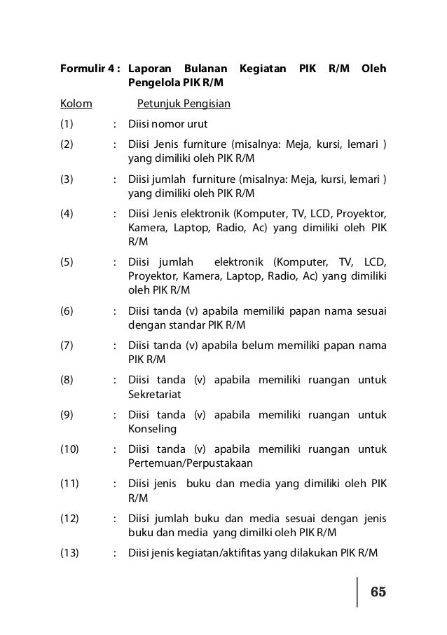 Buku Pik Remaja