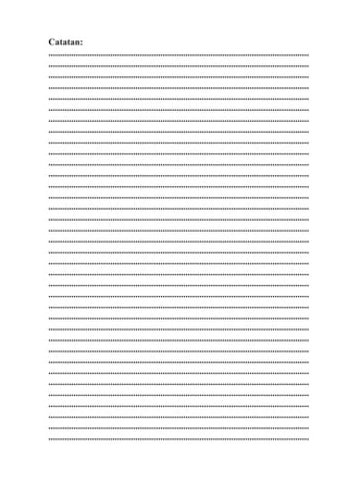 Catatan:
..................................................................................................................
..................................................................................................................
..................................................................................................................
..................................................................................................................
..................................................................................................................
..................................................................................................................
..................................................................................................................
..................................................................................................................
..................................................................................................................
..................................................................................................................
..................................................................................................................
..................................................................................................................
..................................................................................................................
..................................................................................................................
..................................................................................................................
..................................................................................................................
..................................................................................................................
..................................................................................................................
..................................................................................................................
..................................................................................................................
..................................................................................................................
..................................................................................................................
..................................................................................................................
..................................................................................................................
..................................................................................................................
..................................................................................................................
..................................................................................................................
..................................................................................................................
..................................................................................................................
..................................................................................................................
..................................................................................................................
..................................................................................................................
..................................................................................................................
..................................................................................................................
..................................................................................................................
..................................................................................................................
 