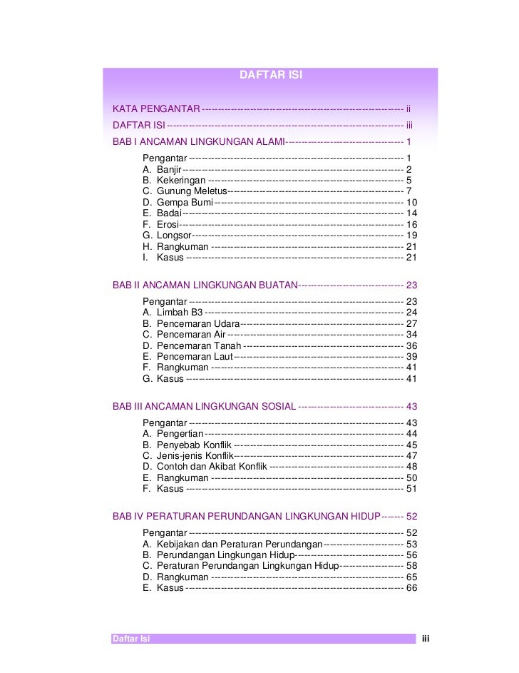 Buku Pendidikan Lingkungan Hidup (PLH) SMA Kelas XI