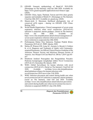 Buku pneumonia covid 19 pdpi 2020 | PDF