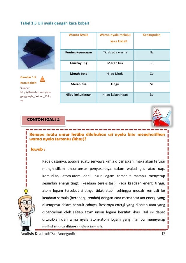 Contoh Soal Kimia Analitik - Guru Paud