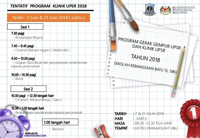 Buku program gerak gempur upsr