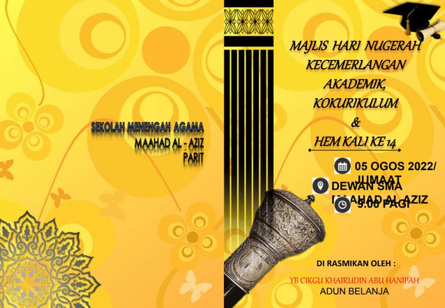 buku program hari anugerah cemerlang sekolah