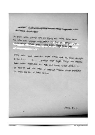 Kelas XII IPA1 TA 2006-2007 SMA Negeri 1 Wonosari
 