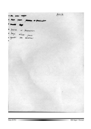 Kelas XII IPA1 TA 2006-2007 SMA Negeri 1 Wonosari
 