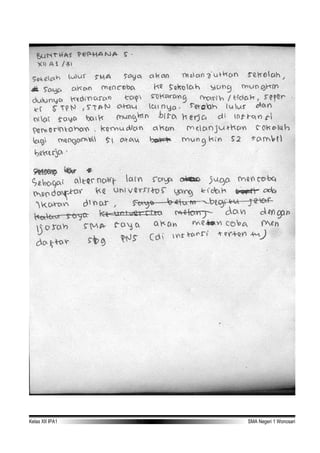 Kelas XII IPA1 TA 2006-2007 SMA Negeri 1 Wonosari
 